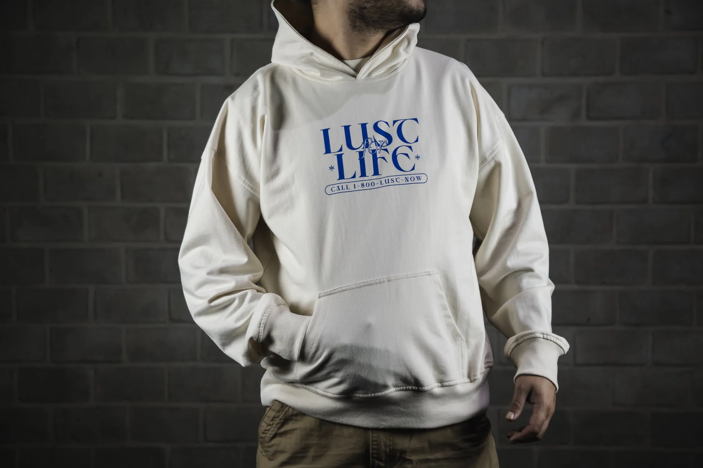 Soft Pullover EasyCare Fabric Lust Just For Lust -BE CAREFUL WHAT YOU WISH FOR-Hoodie