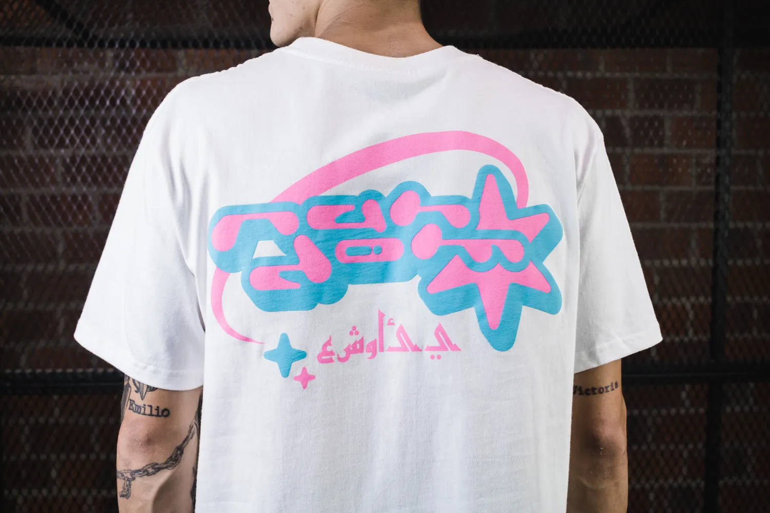 Lust x 574 x Random ComplexCon Tee Reinforced Seam Technique Loose Blouse