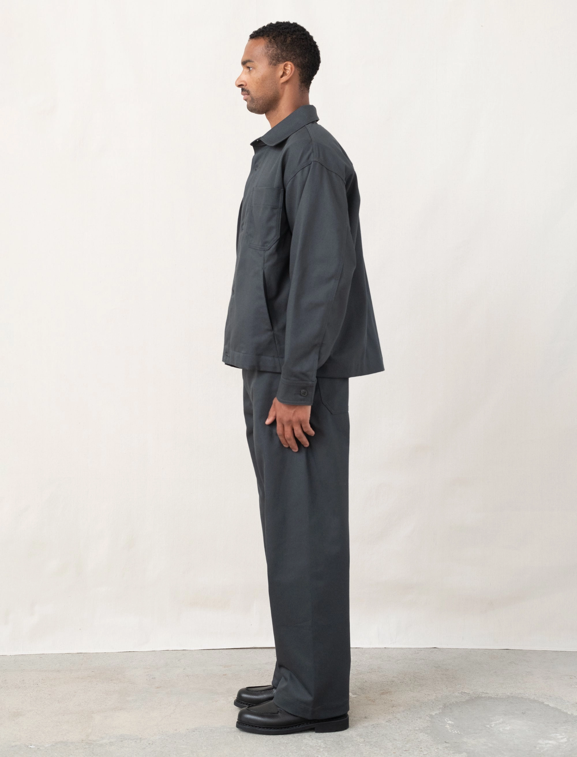 Waterproof Zipper Lux J Jacket (Slate)