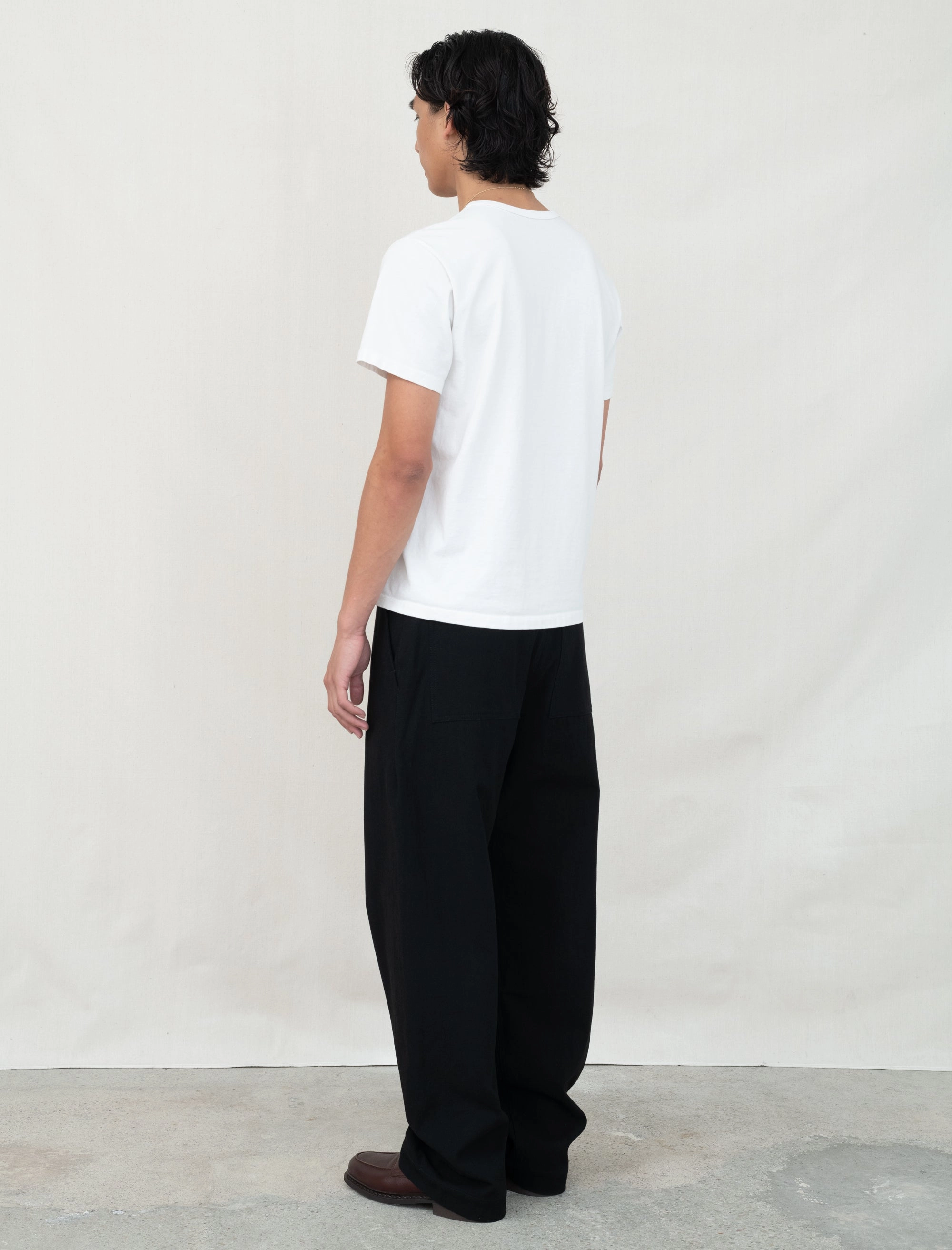Adjustable Closure HighRiseWaistband Lux Pant (Black)