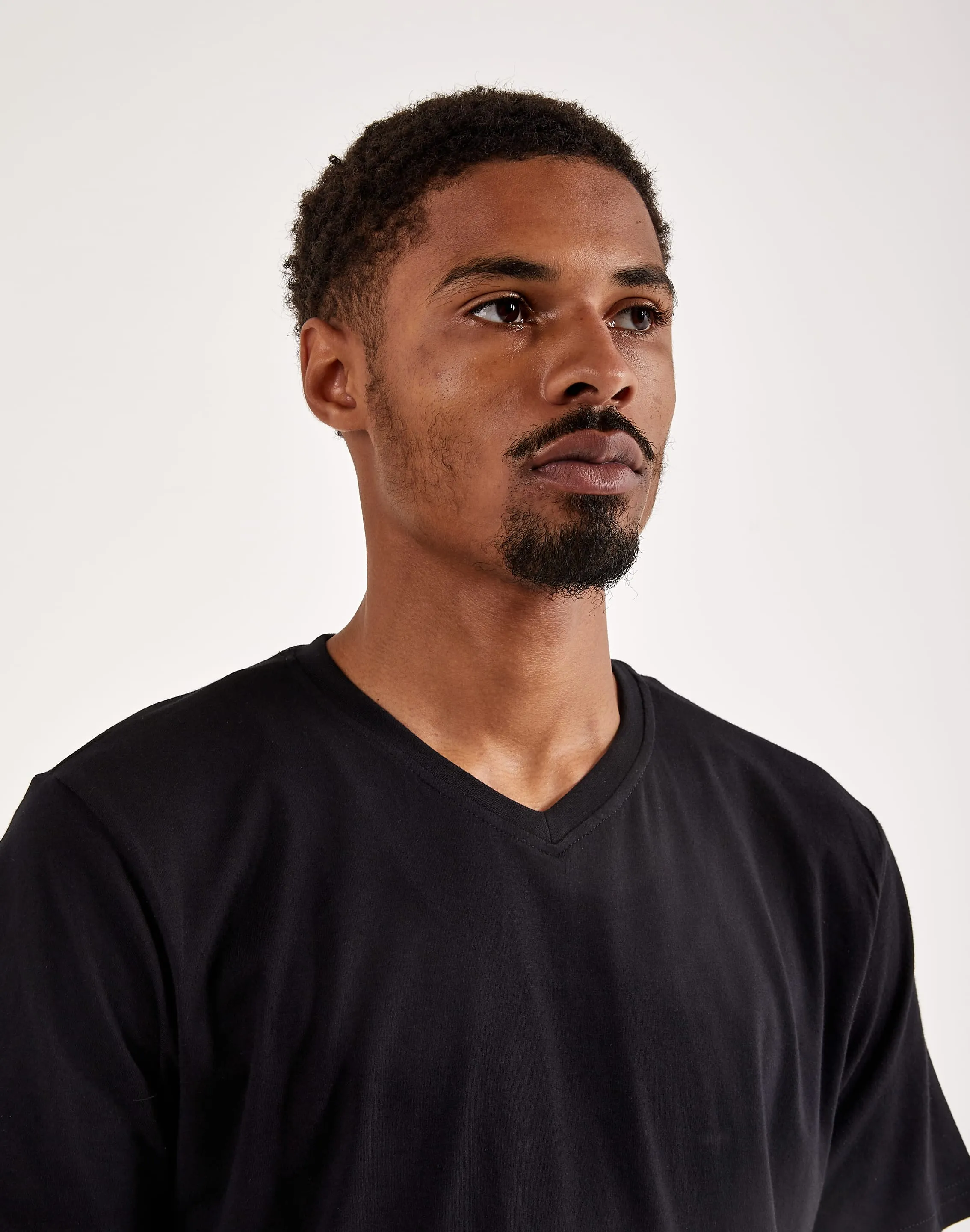 FadeResistant Color QuickRelease Closure Luxe T Fitted V-Neck Tee