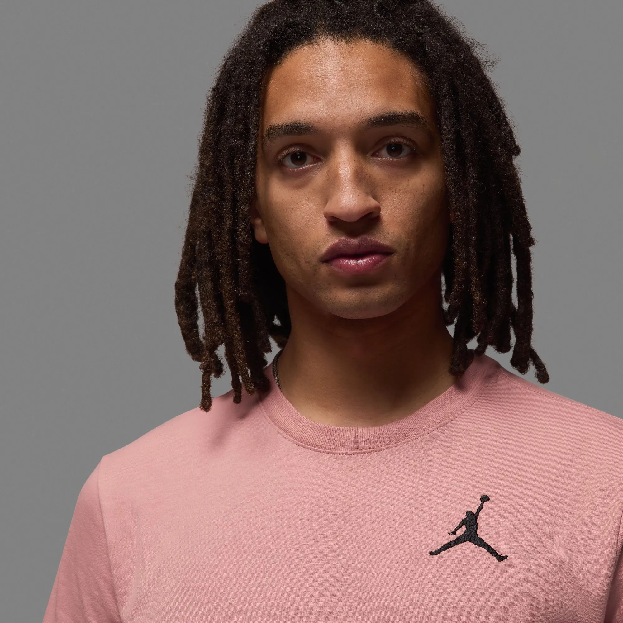 Fur Fit WaterRepellentSurface Jordan Jumpman T-Shirt (Rust Pink/Black)