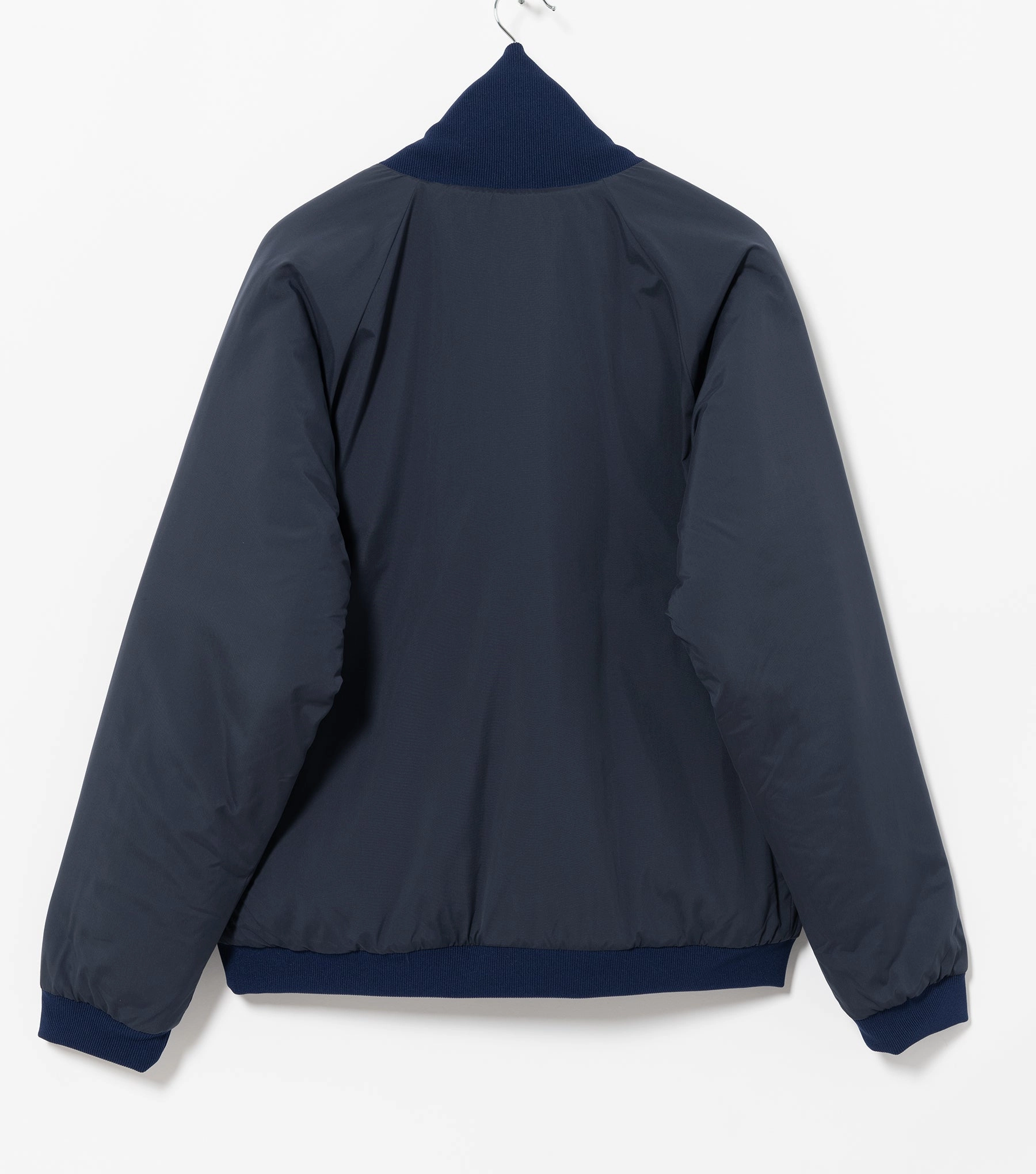 Hooded styles Soft Interior Brushing Insulator R.C Jacket (Navy)