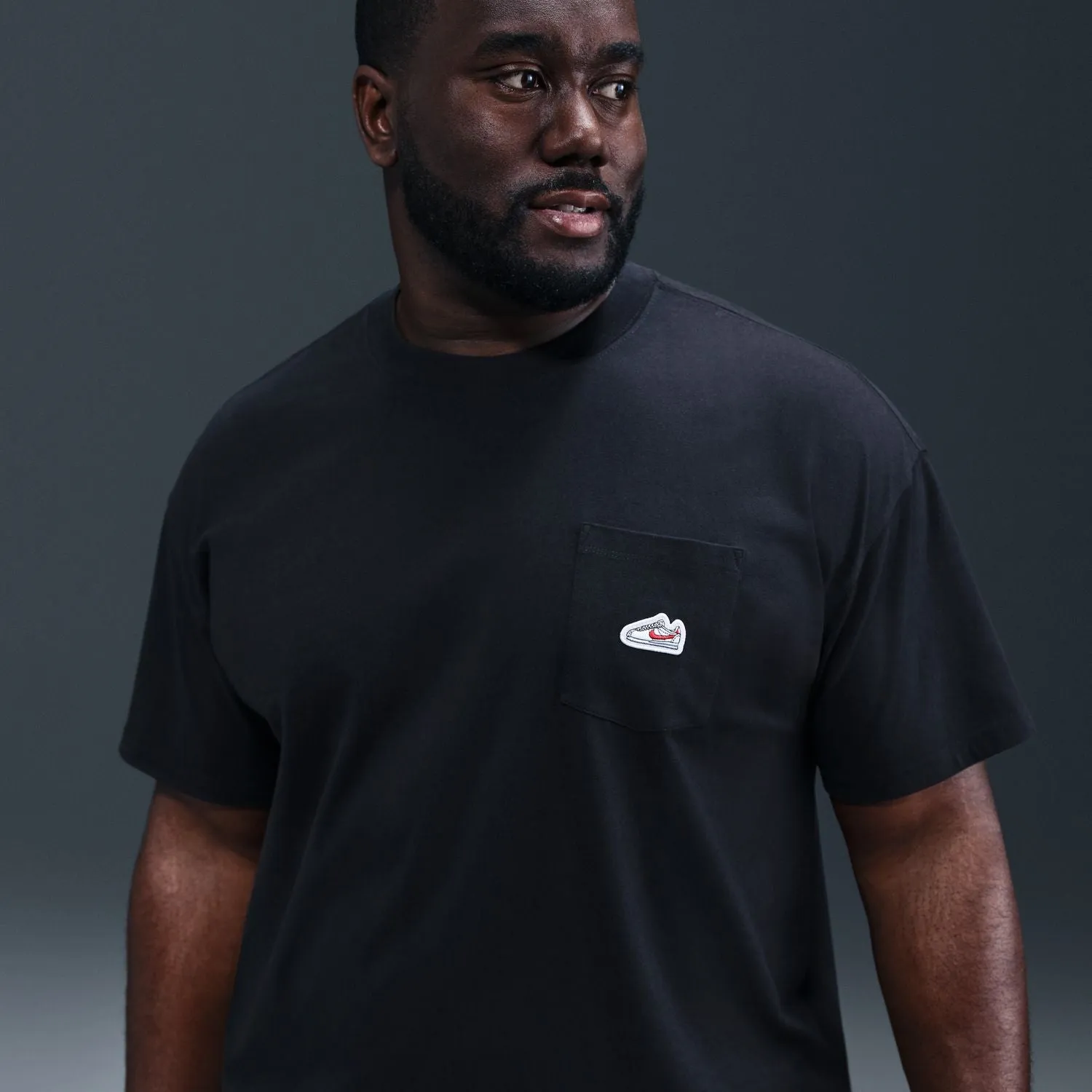 M90 Snkr Patch Tee - Mens Dry Touch Fall Core