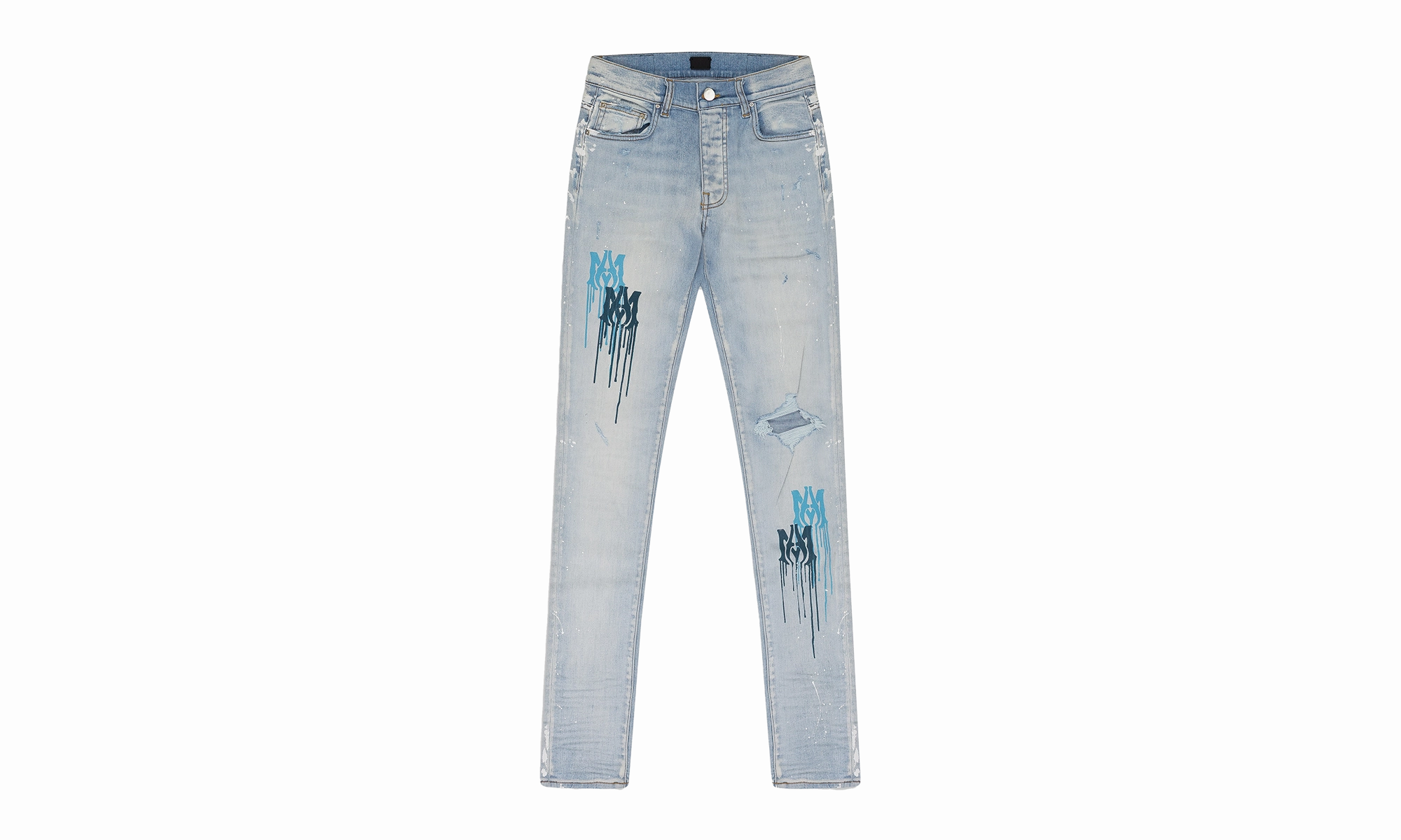 Life Ready Daily Casual MA Drip Jeans "Light Indigo"