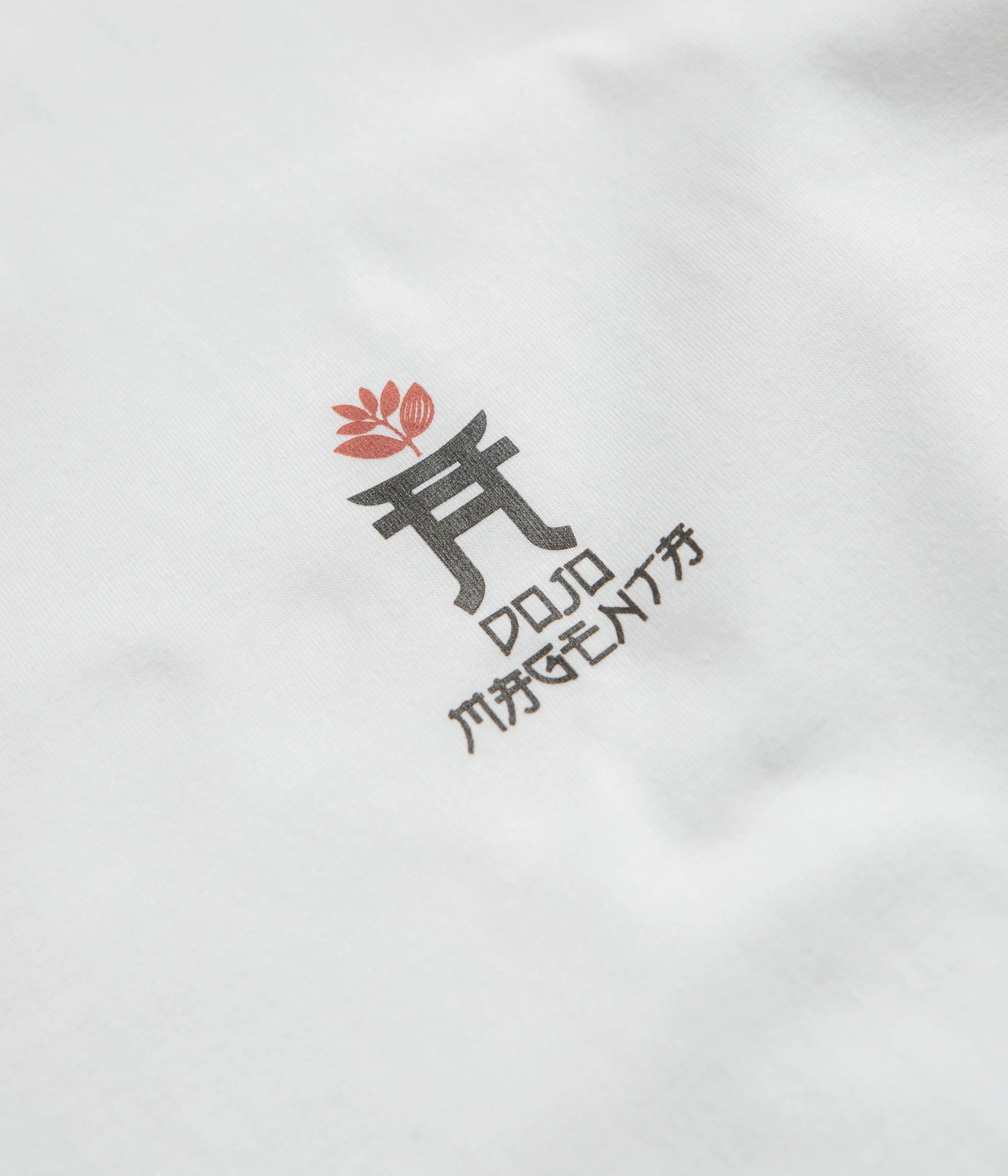 Skinny button-down Magenta Dojo T-Shirt - White