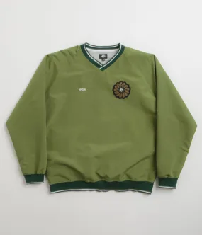 product clearance Magenta Tres Tech V Neck Sweatshirt - Forest Green