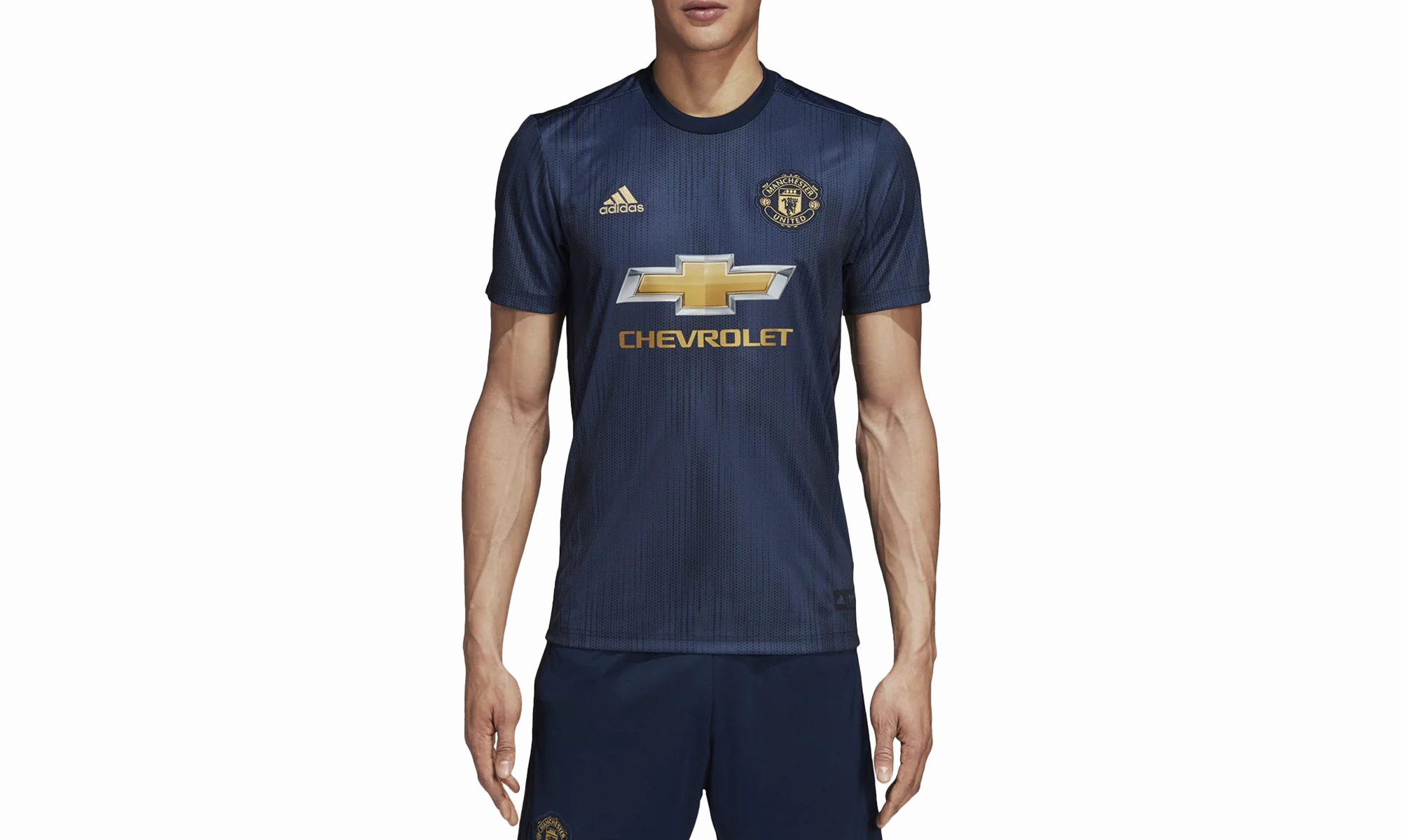 Manchester United Third Jersey "Collegiate Navy / Night Navy / Matte Gold" AntiStatic Lining