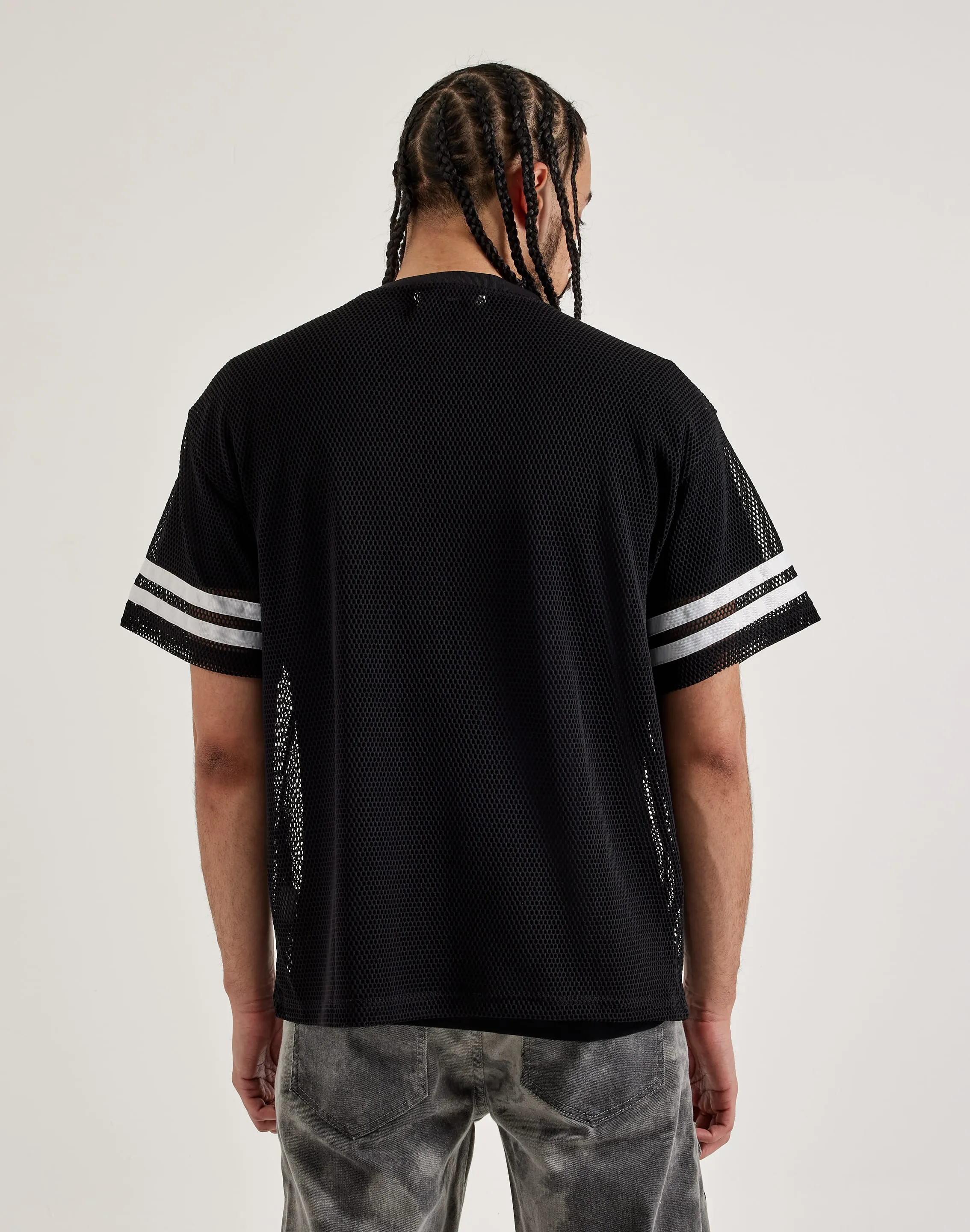 Majestik Bear Mesh Tee Handmade Glow