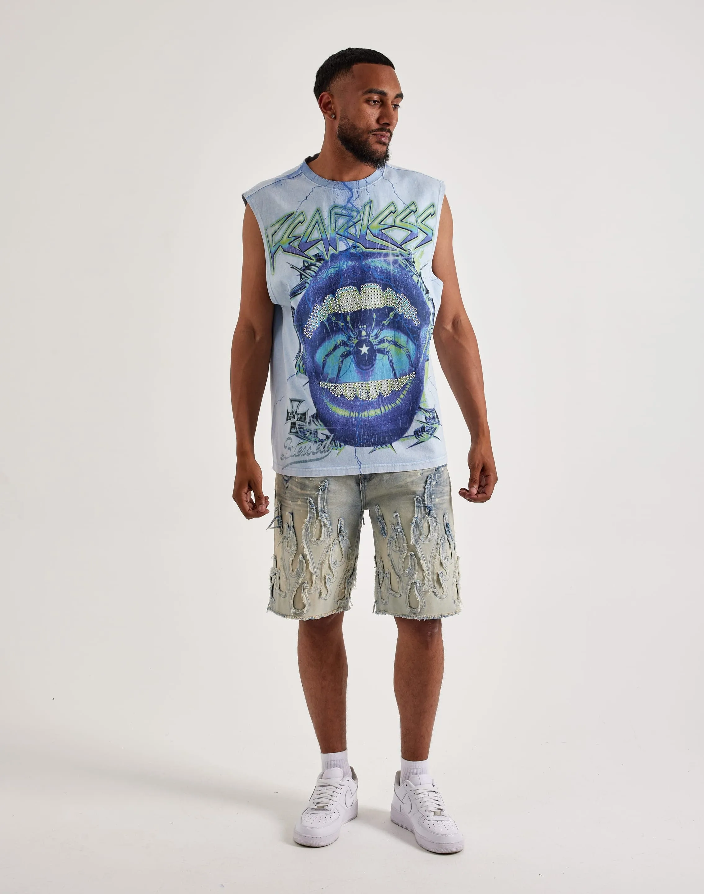 Camera Glow Majestik Fearless Tank Top