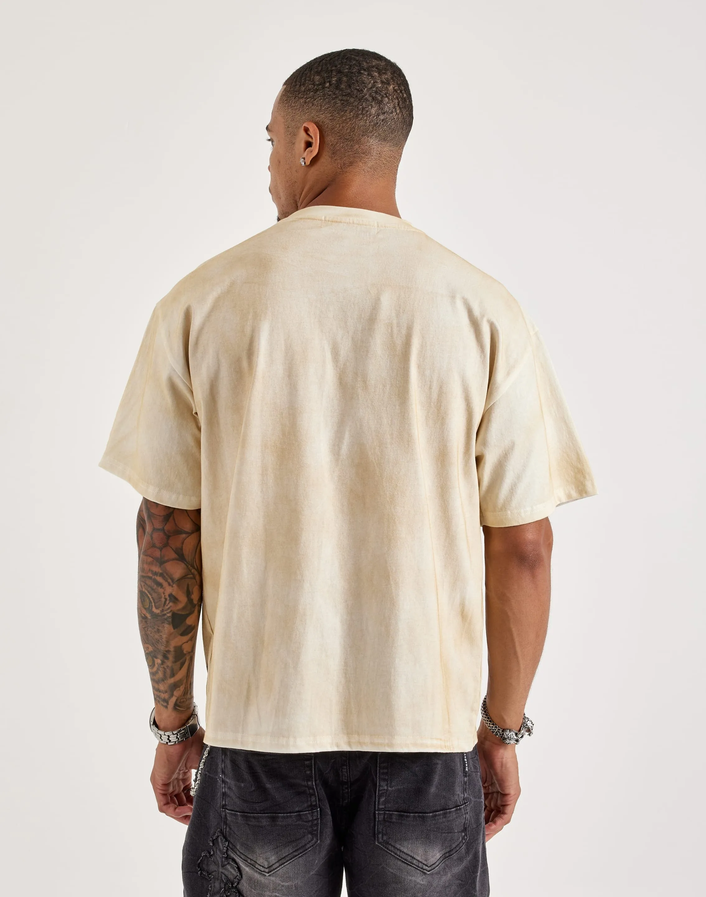 Majestik Graffiti Wall Tee Dry Touch