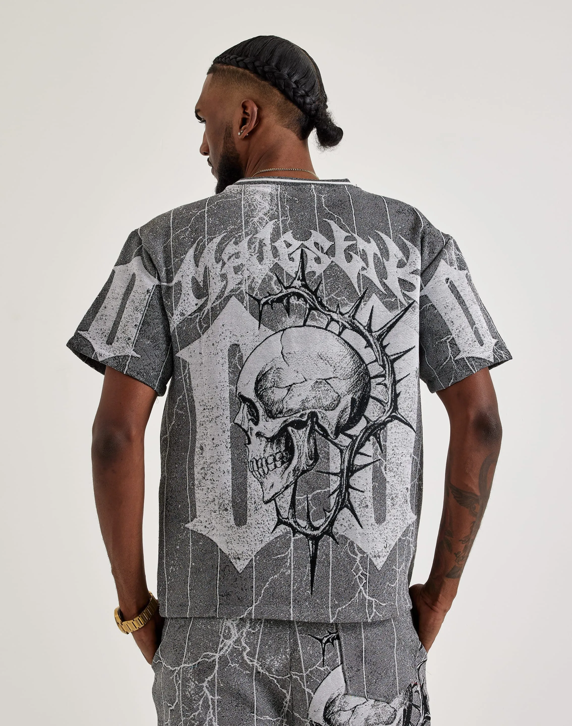 Majestik Keep It Moving Tapestry Tee StainRepellentSurface