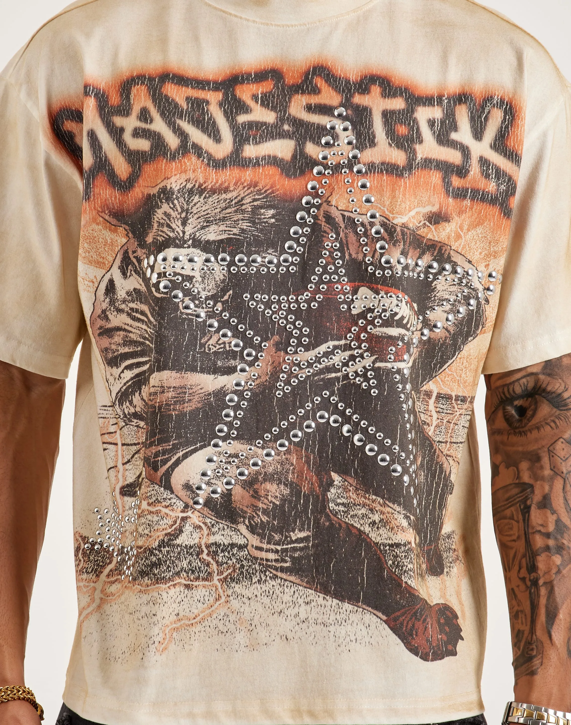 MoistureControl Fabric Majestik Star Tee