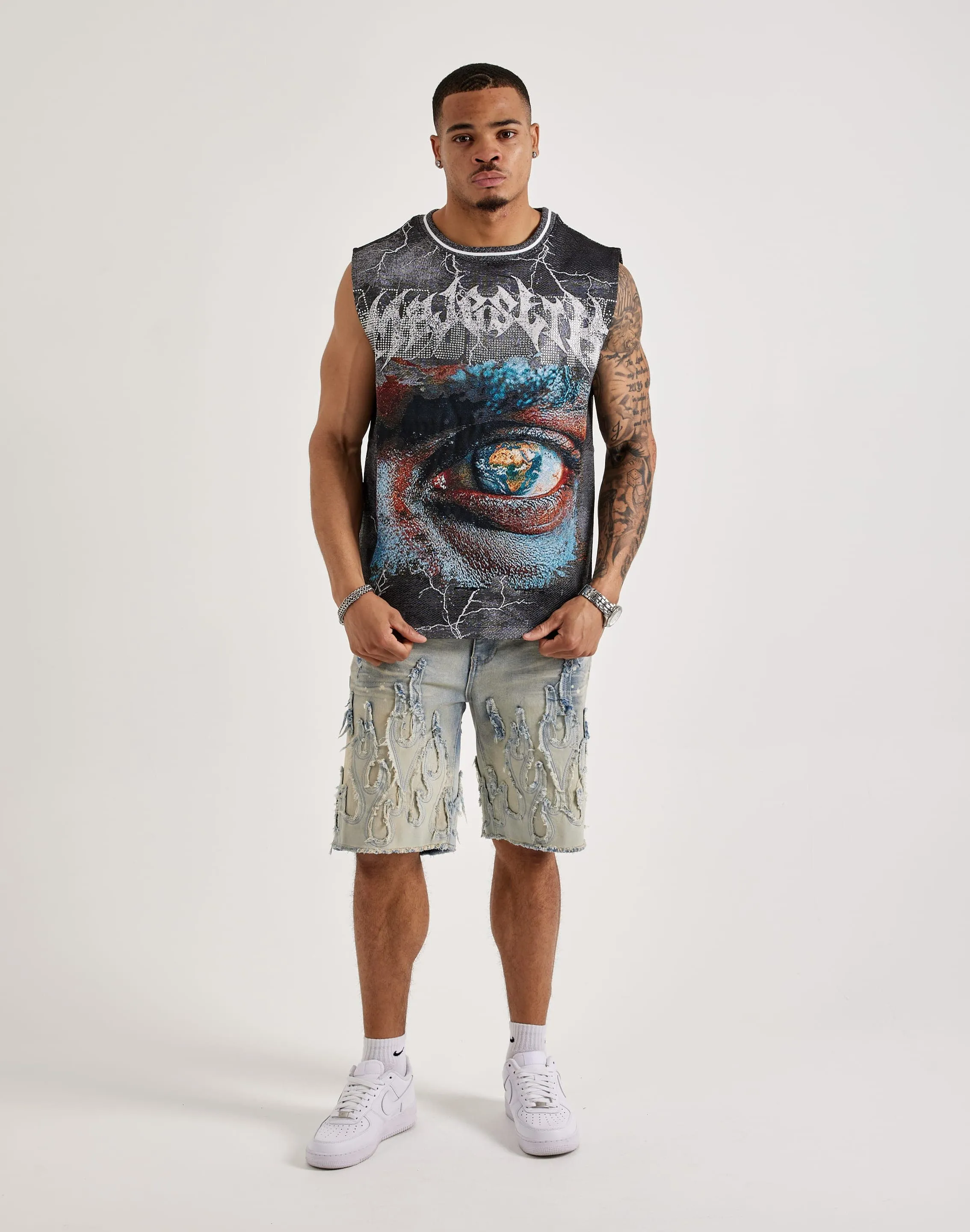 EasyCareMaterial Still Soul Majestik Super Eye Muscle Tee