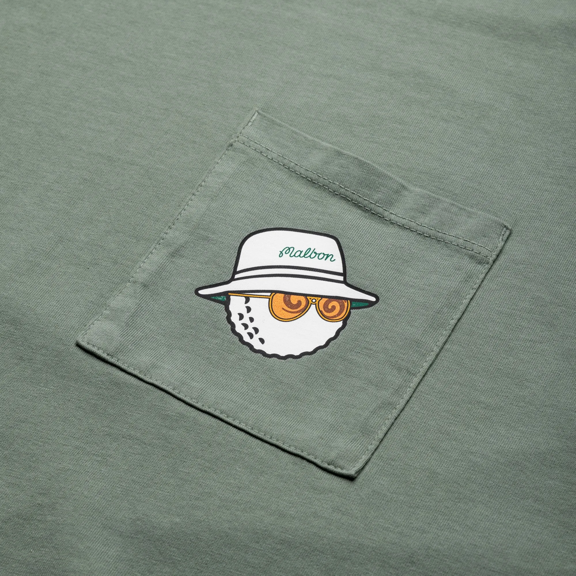 Malbon Golf Pocket Tee - Green Formal Event flight event