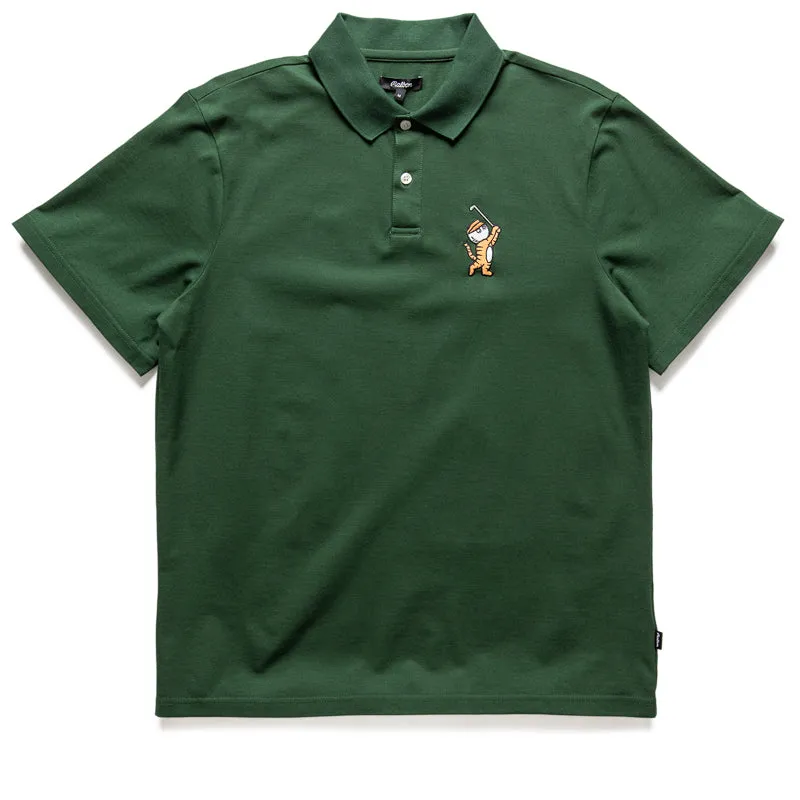 Malbon Golf Tiger Buckets Polo - Hunter Green Contemporary Look Eco Friendly Dye