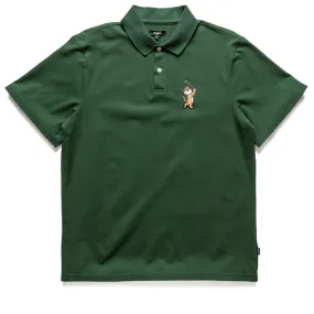 Malbon Golf Tiger Buckets Polo - Hunter Green Contemporary Look Eco Friendly Dye
