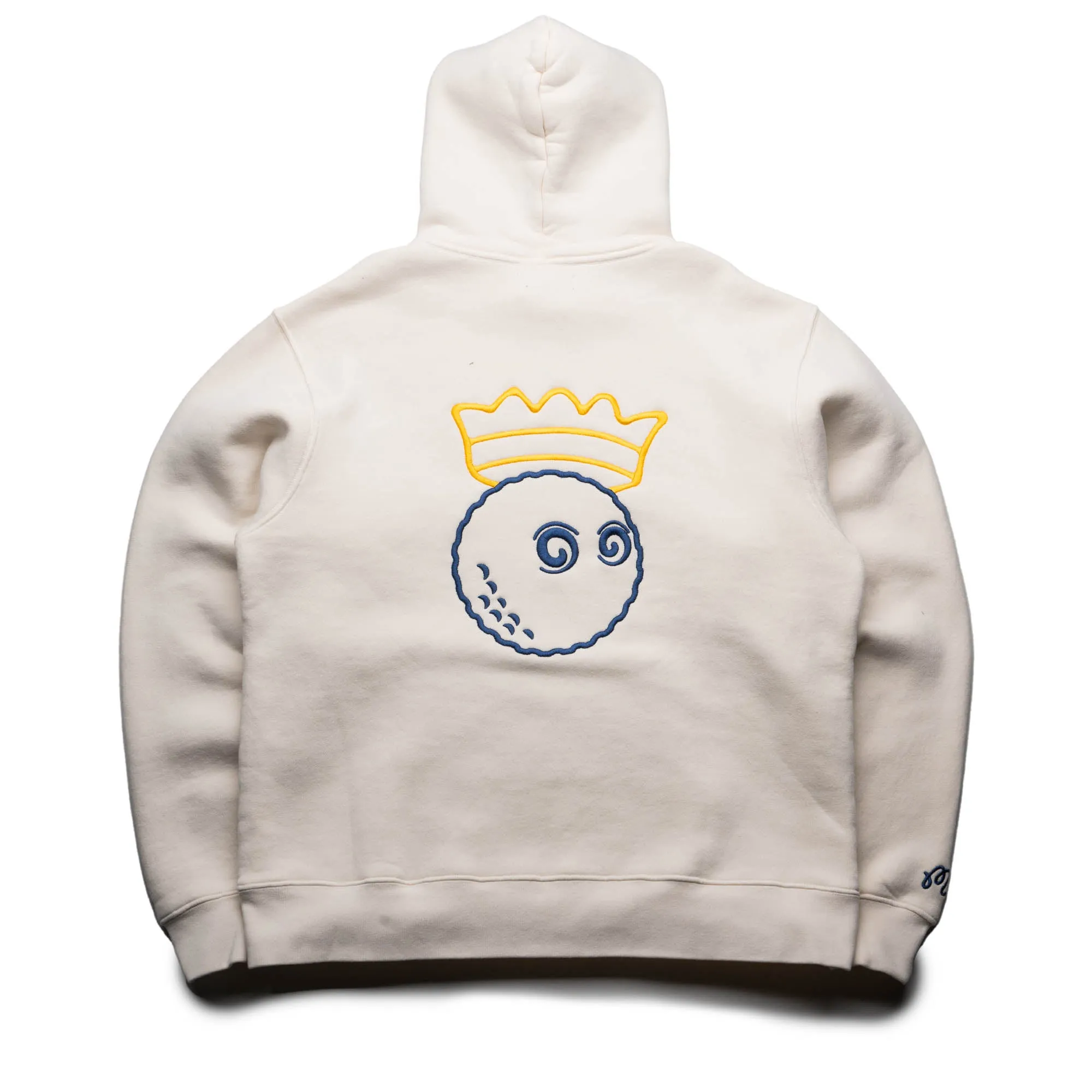 Malbon Golf Trophy Hoodie - Ivory Breathable mesh lining Street Night