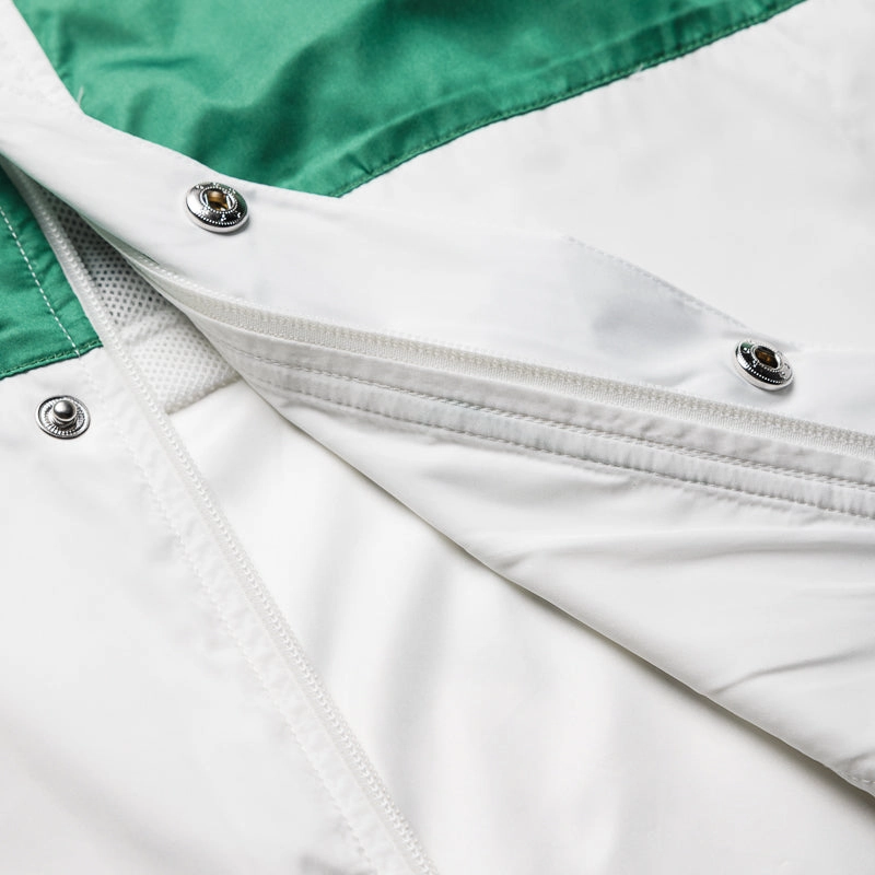 Malbon Golf Costanzo Windbreaker - White Fitted