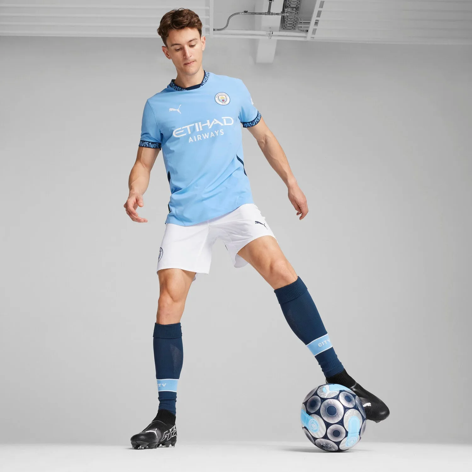 Manchester City 24/25 Authentic Jersey - Mens Chill Fit Elite Vibe
