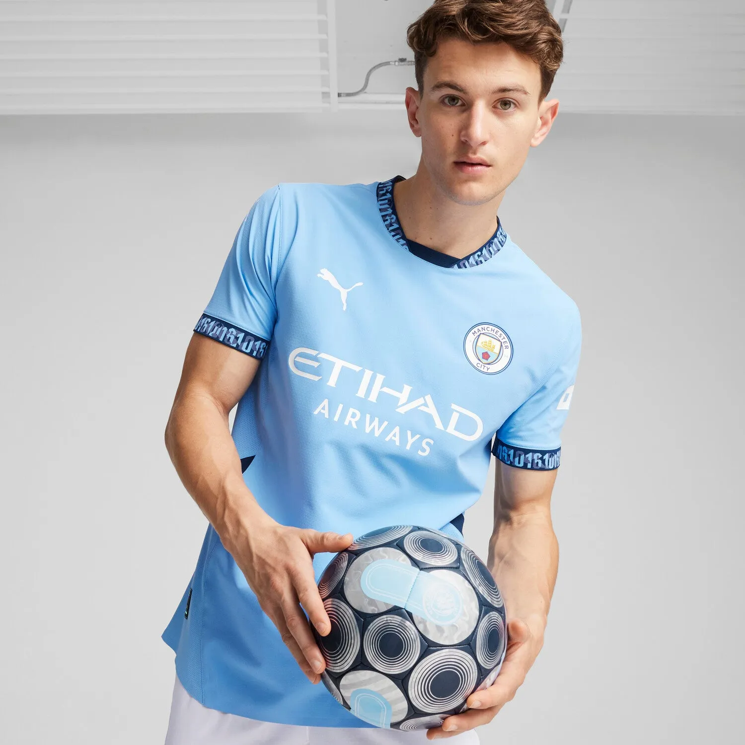 Manchester City 24/25 Authentic Jersey - Mens Work Ready