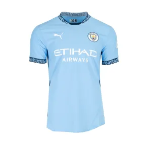Manchester City 24/25 Authentic Jersey - Mens Sequin Glow Formal Tone