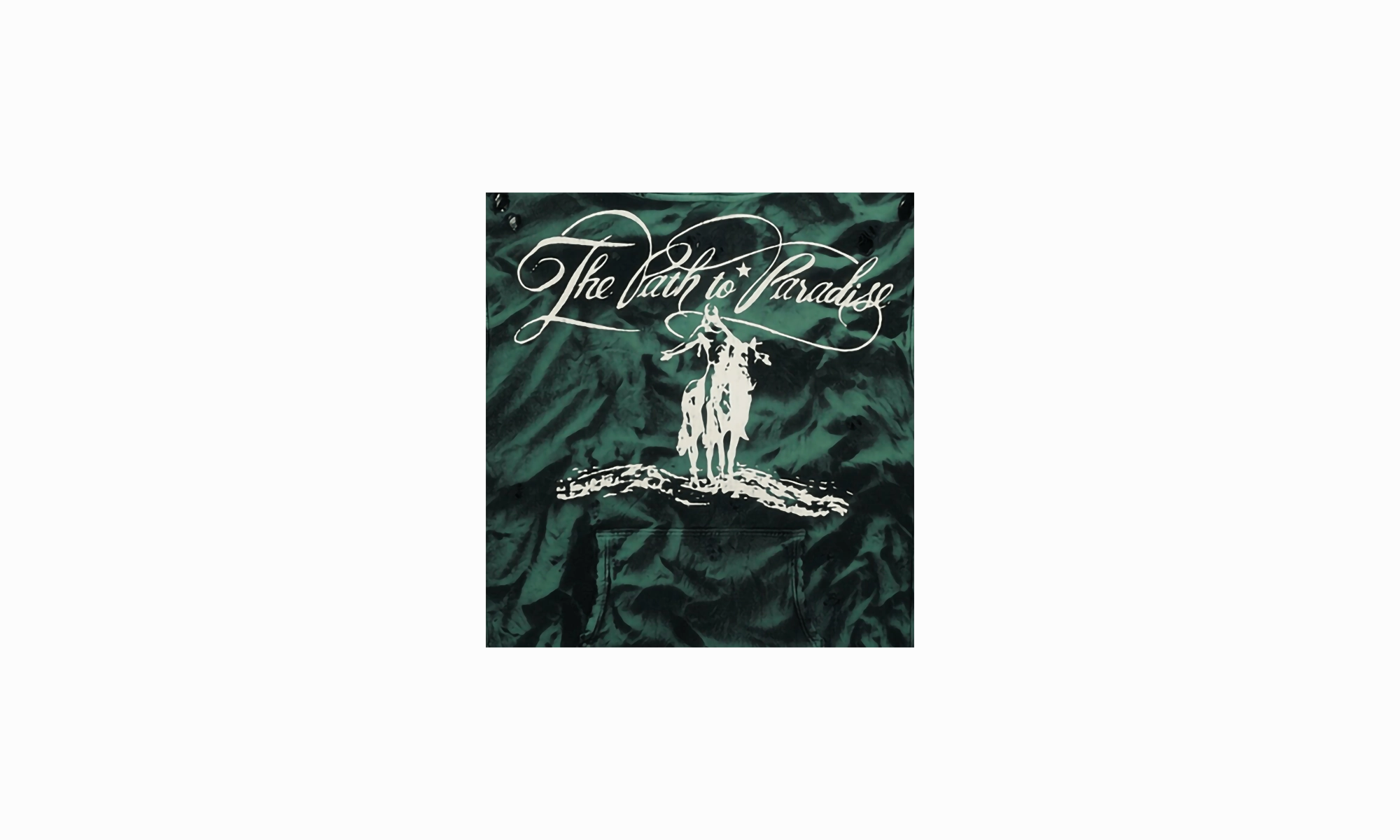 Marble Paradise Hoodie "Green"