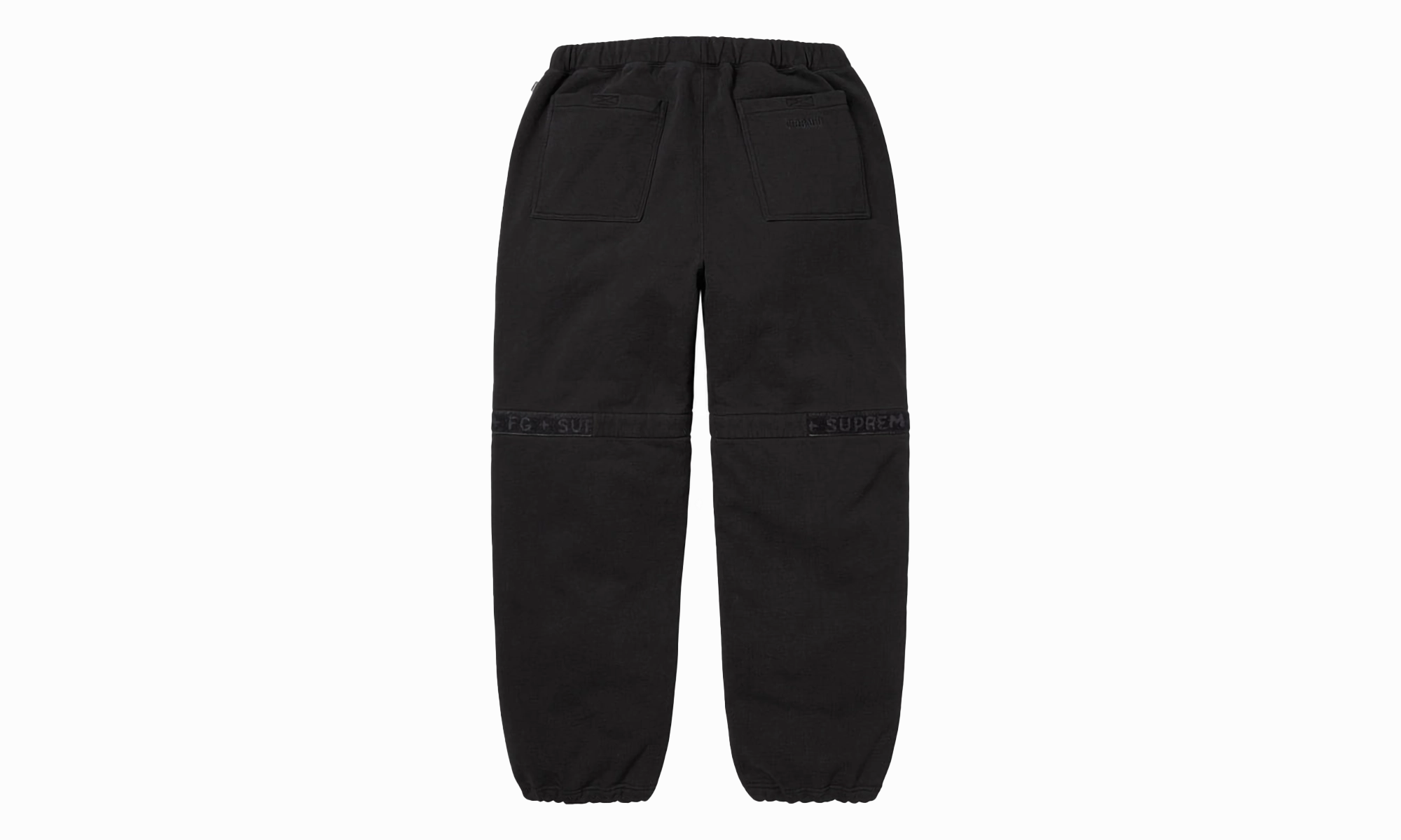 Marith?? Fran?ois Girbaud Shuttle Tape Sweatpants "SS25 - Black"