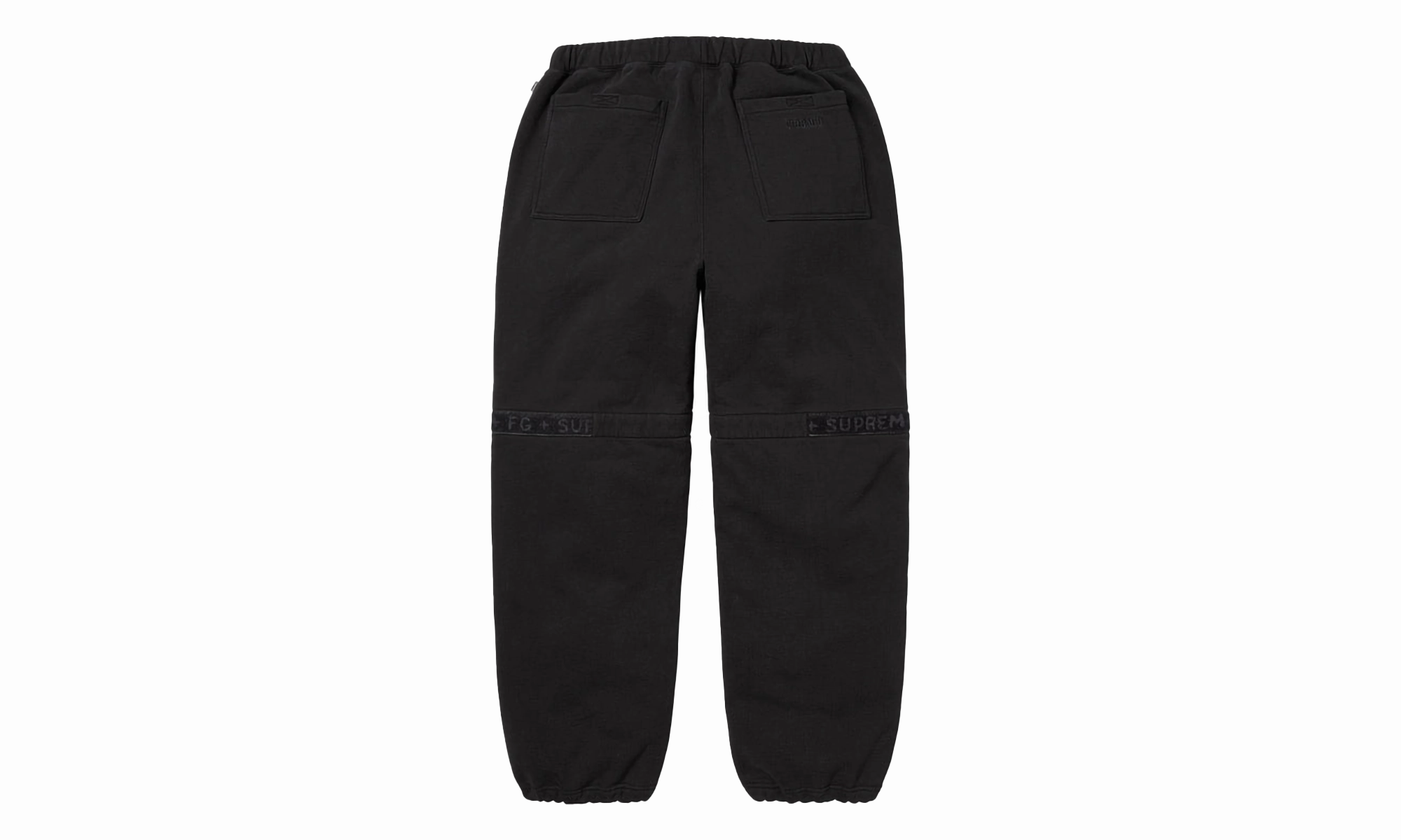 Marith?? Fran?ois Girbaud Shuttle Tape Sweatpants "SS25 - Black"