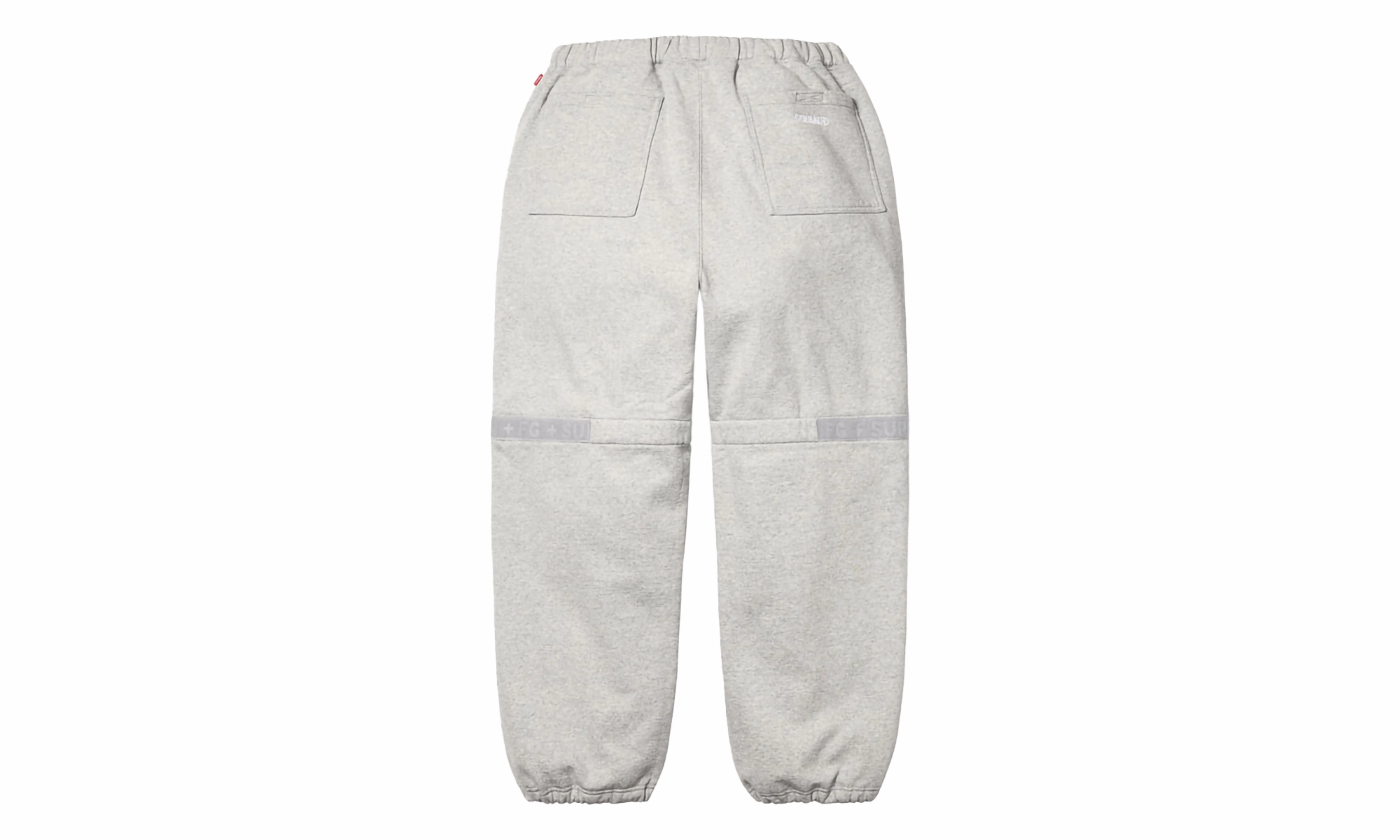 Marith?? Fran?ois Girbaud Shuttle Tape Sweatpants "SS25 - Heather Grey"