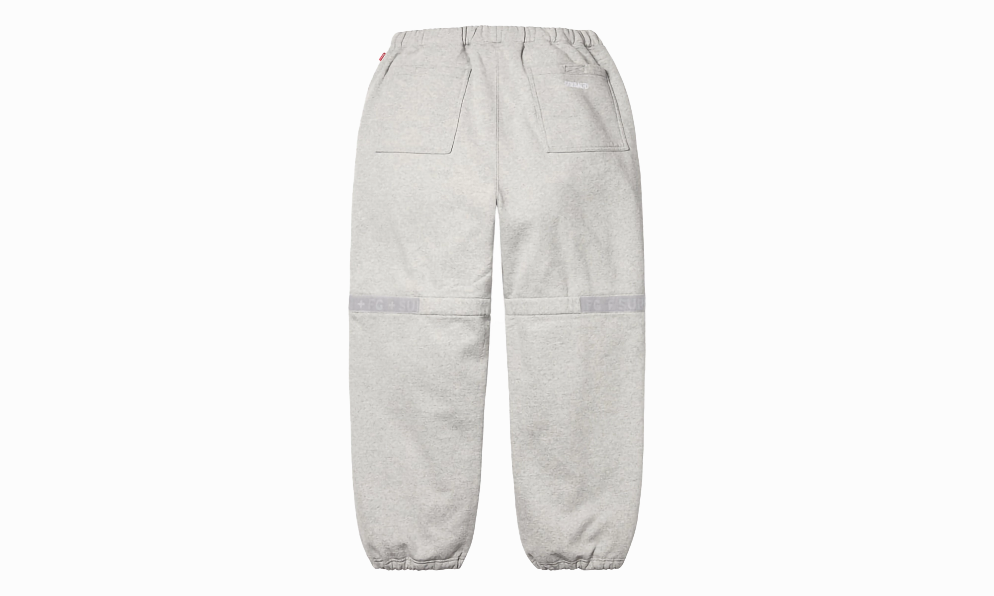 Marith?? Fran?ois Girbaud Shuttle Tape Sweatpants "SS25 - Heather Grey"