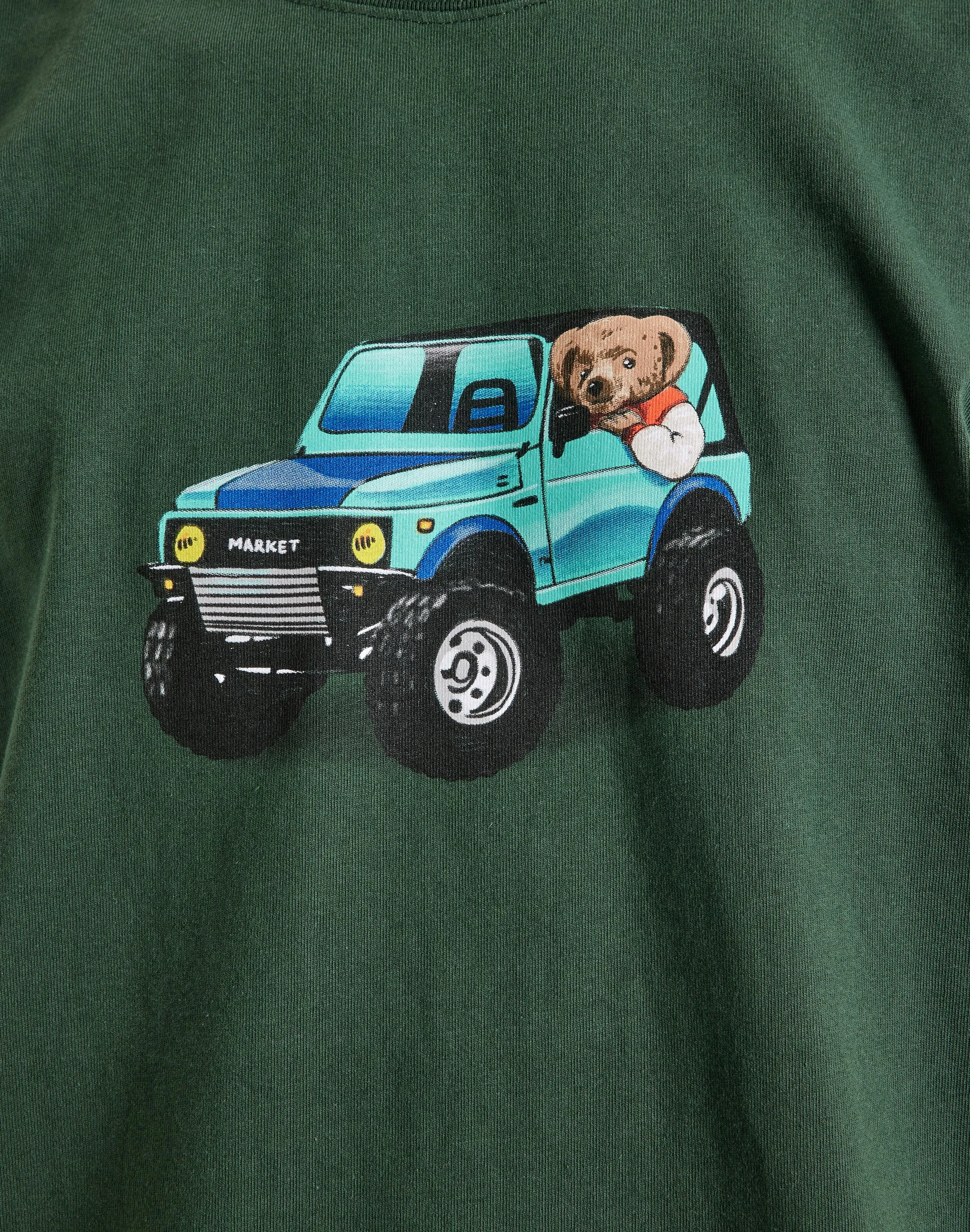 MultiPanelCut Market 4x4 Bear Tee