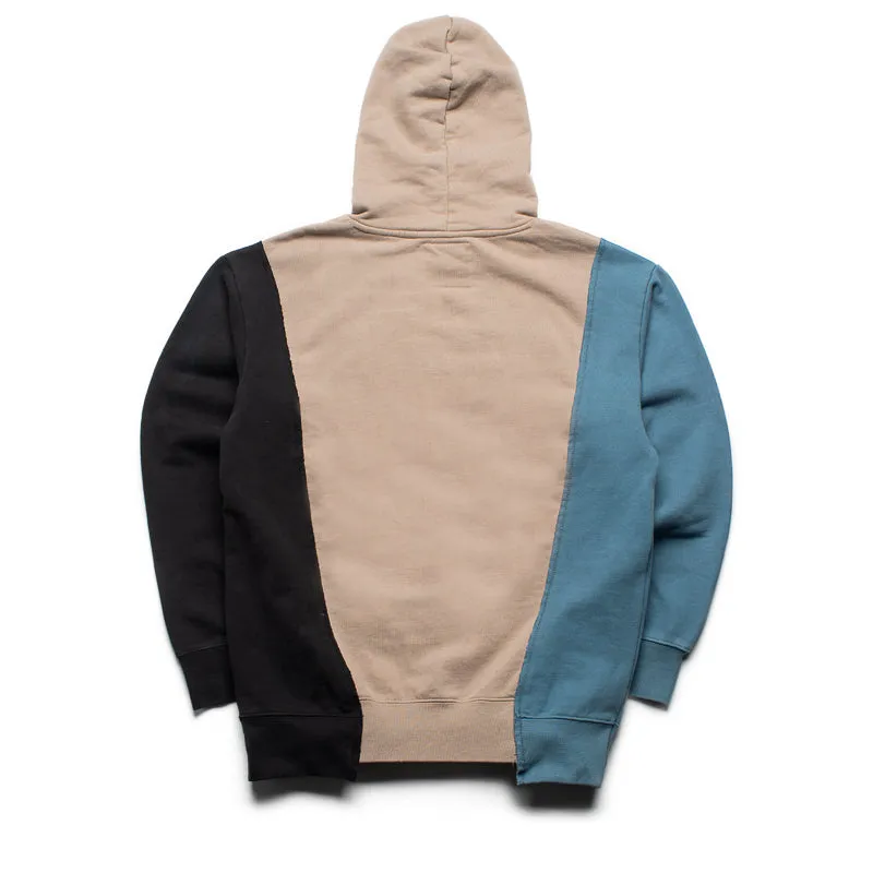 Market Designer Panel Hoodie - Wave Rural style