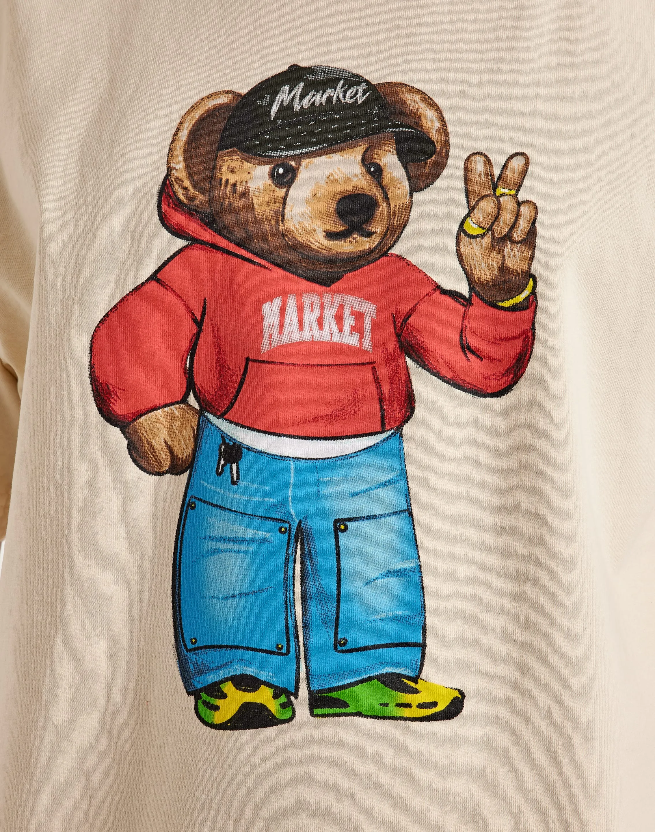 Market Fit Check Bear Tee LowProfile Clear Mind