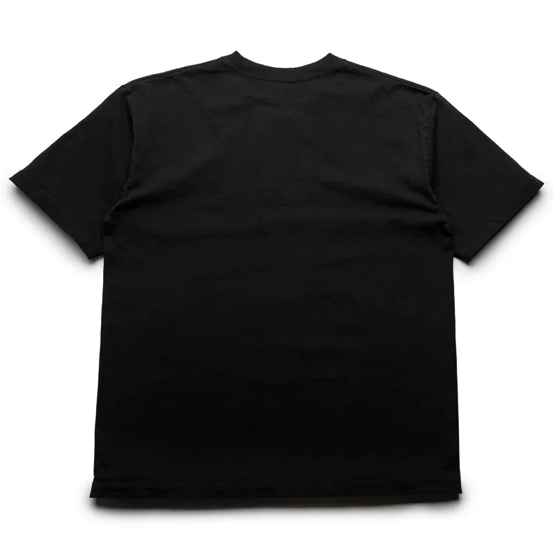 Market Gloves Down Tee - Black Hook And Loop