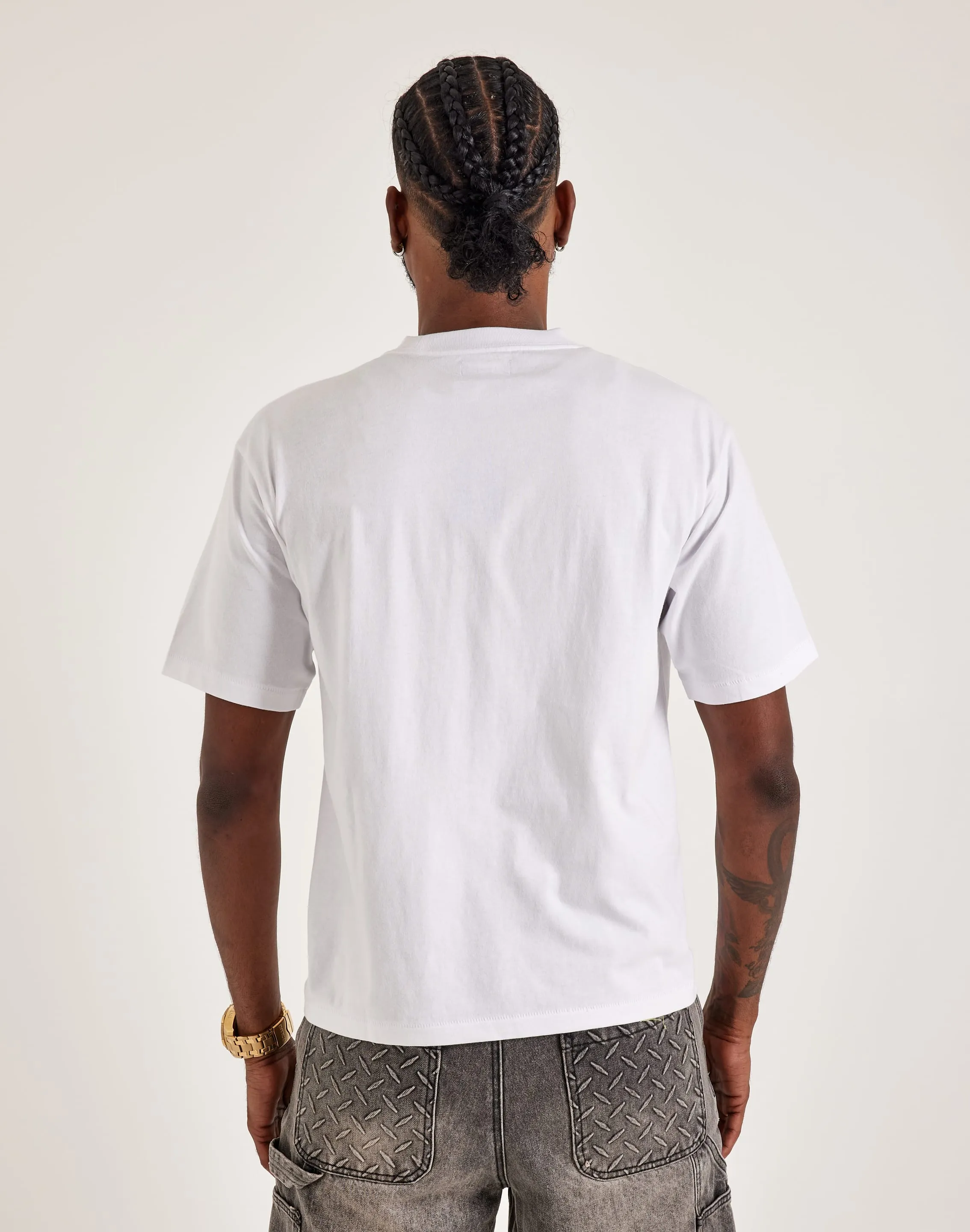 SkinFriendlyElastic Gentle Power Market Illustrated Basketball Tee