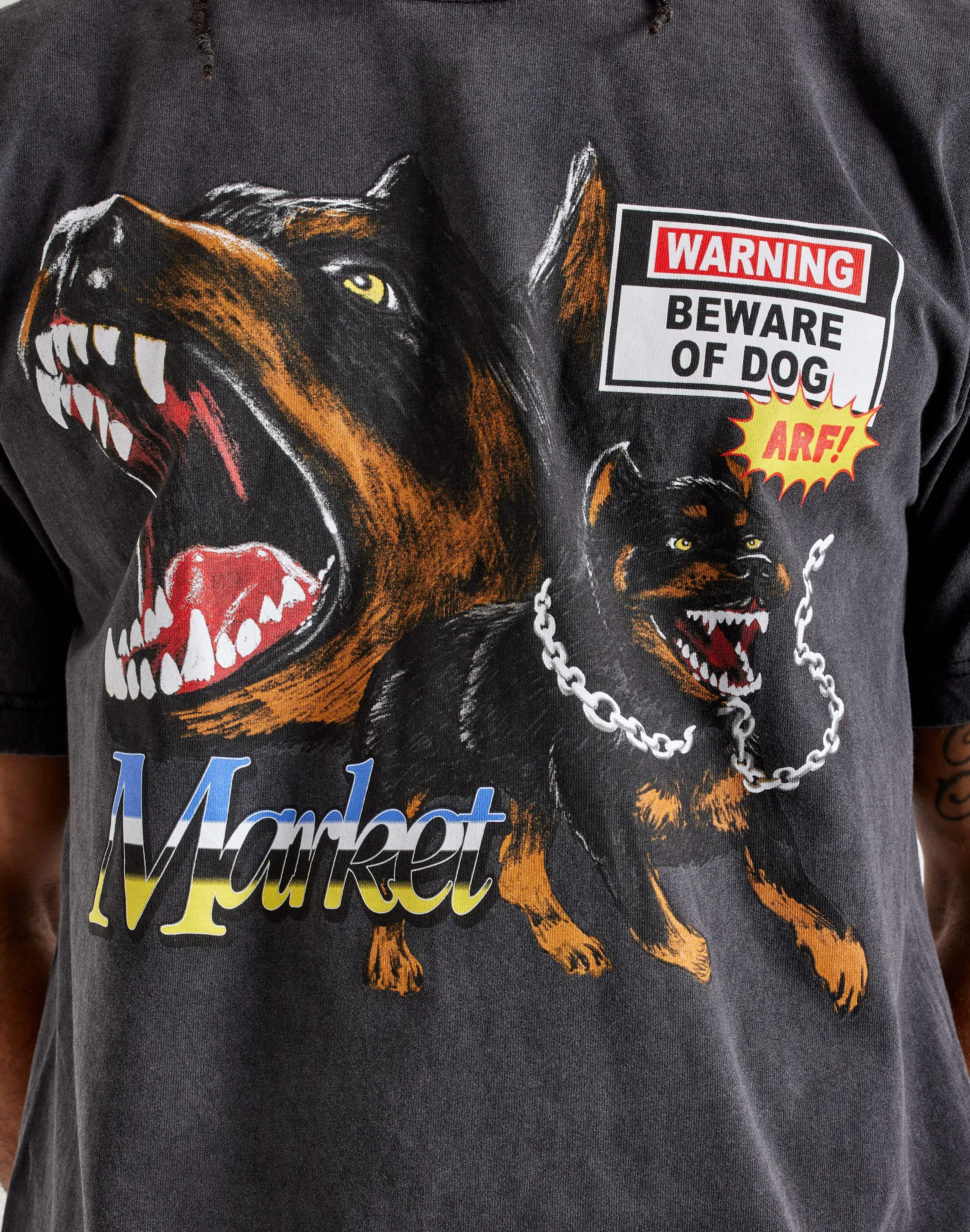Market My Dogs Tee ElasticBinding