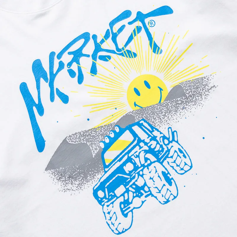 dry environment Comfortable Market Smiley Dumont Tee - White