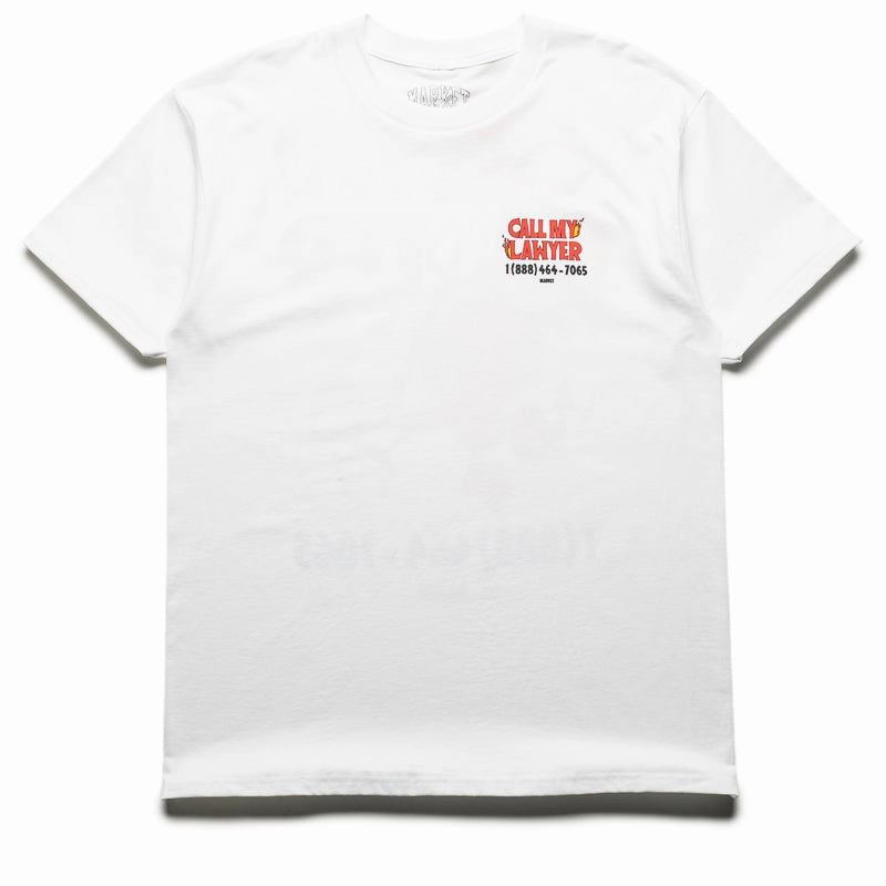 RV park Market x Hot Stuff Call My Lawyer Tee - White