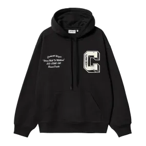 Winter Energy Carhartt WIP Hooded Brown Ducks Sweatshirt - Black