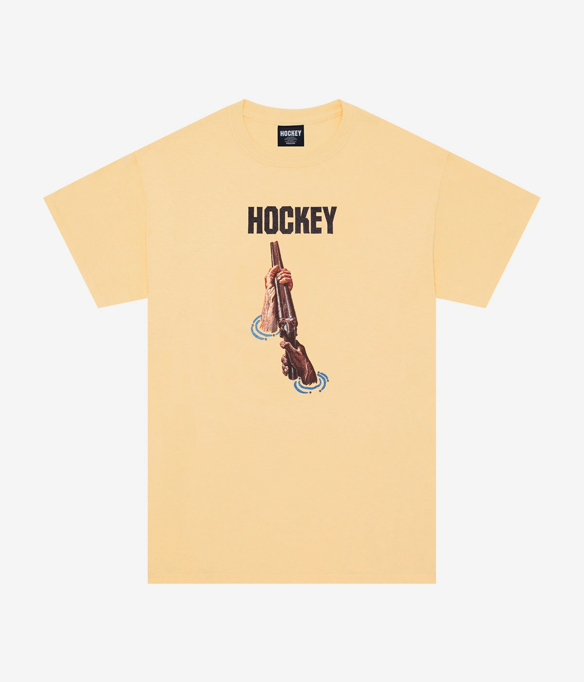 Lightweight Feel Non Iron Material Hockey Shotgun T-Shirt