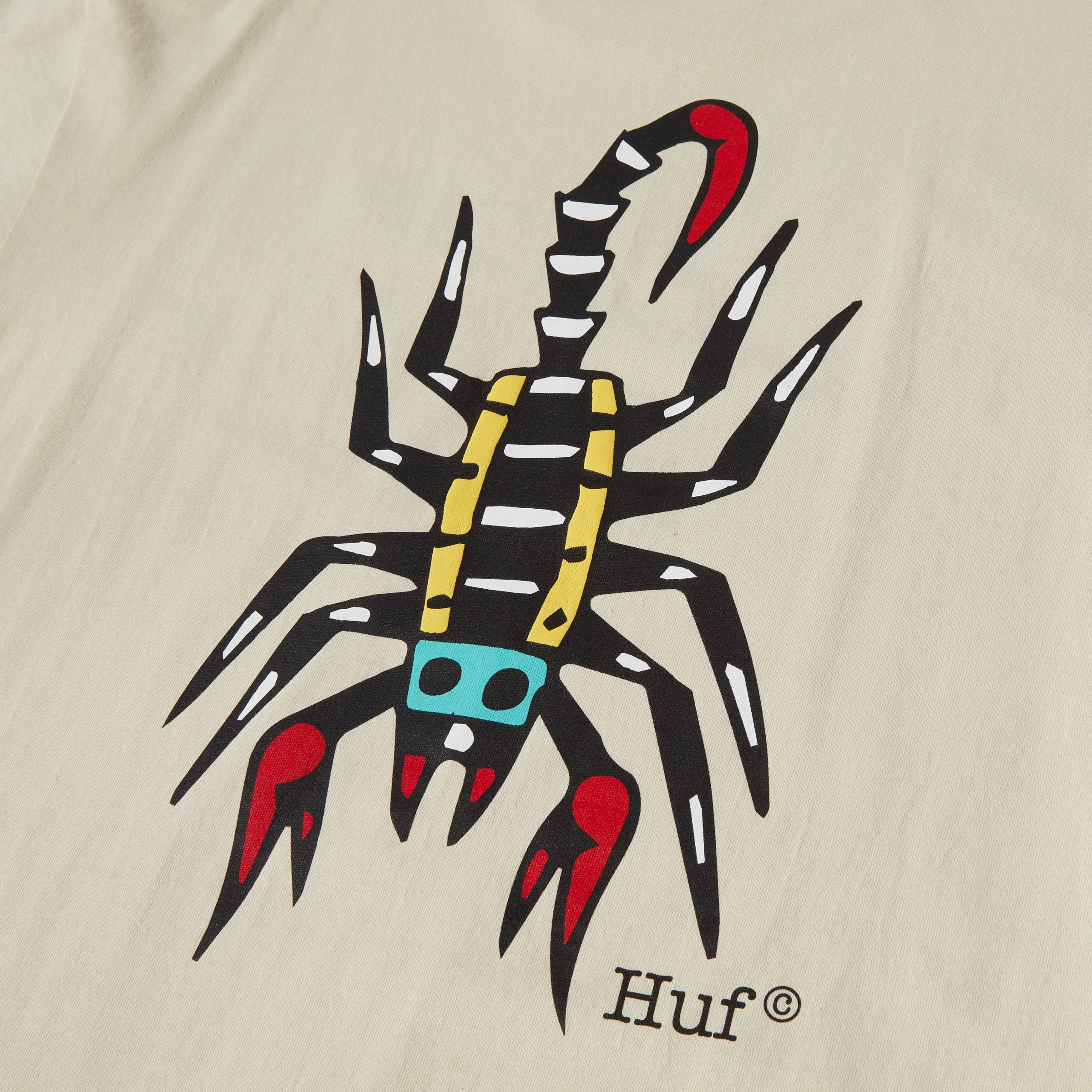 Huf Bledsoe T-Shirt Minimalist Closure color block