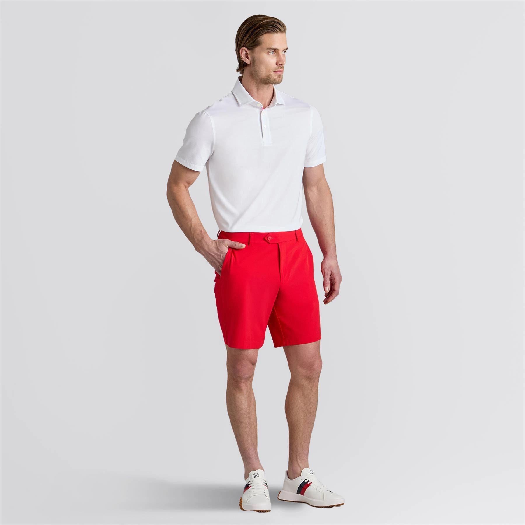 High-End Option Stay Cool Technology Maverick Four-Way Stretch Shorts Lava