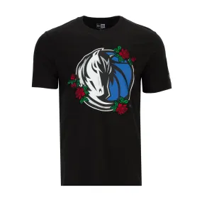 Mavericks Roses Tee- Mens Feather Glow