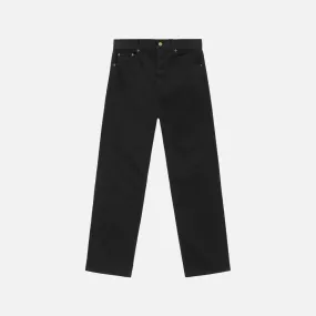 ESSENTIALS 5 PACKET JEAN - JET BLACK FlexibleNeckline AbrasionResistant Fabric