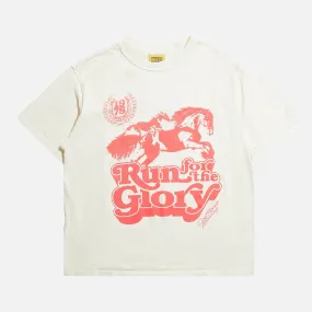 RUN FOR GLORY TEE - ANTIQUE WHITE Wonder Fit