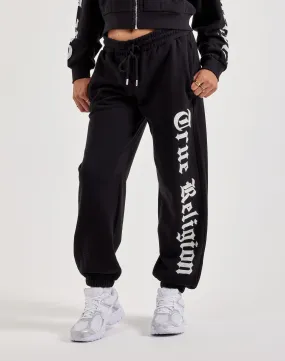 True Religion Crystal Fleece Joggers Lightweight insulation OdorResistant