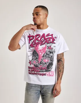 DoubleStitched Seams Heads or Tails Pray 4 Peace Tee
