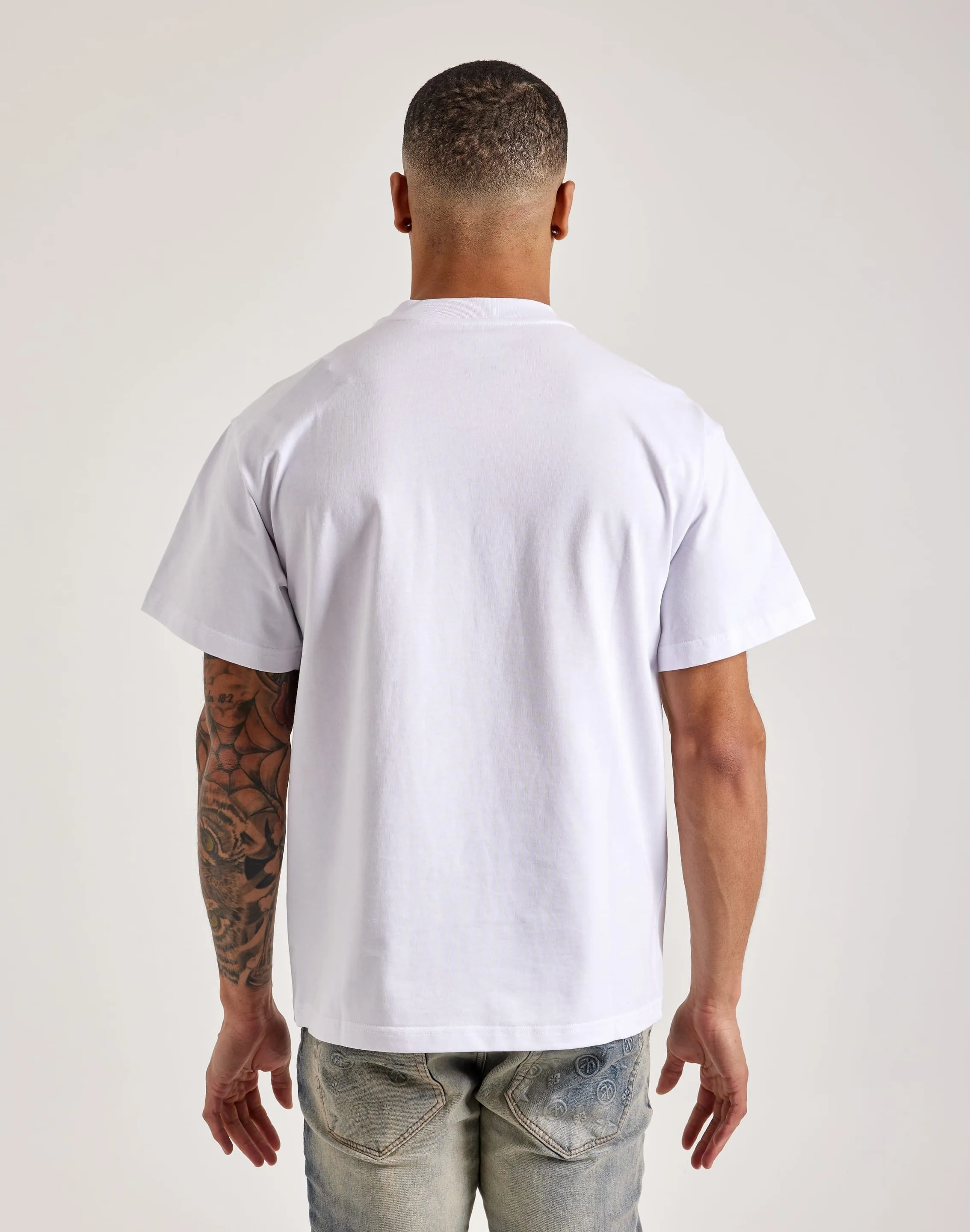 Heads or Tails Pray 4 Peace Tee MoistureWickingMaterial MoistureWicking Fabric