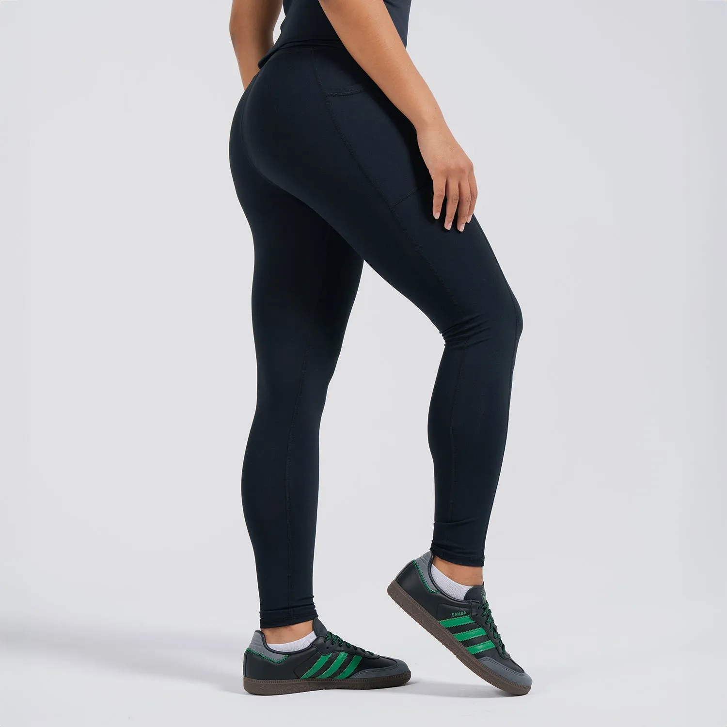 Elite Vibe warm fleece Power HW Pocket Legging - Womens